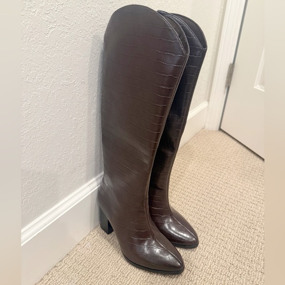 TARGET A NEW DAY Women’s Cairo Boots size 6 Brown with Memory Foam Insoles NWOT - Picture 5 of 9